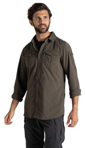 Craghoppers NosiLife Adventure Long Sleeved Shirt III M Woodland Green