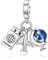 LANBEIDE Flugzeug Flughafen Erde Charms für Pandora Charms, 925 Sterling Silber Beads Reise Beads für Pandora Armband Geschenke für Frauen