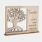 Holzgrusskarten.at - Baum des Lebens - Familie – Geburtstagskarte, Karte Hochzeit, Grußkarte, Geburtskarte, Taufkarte, Aufsteller, Lebensbaum, Geschenke für Frauen - aus Eichenholz