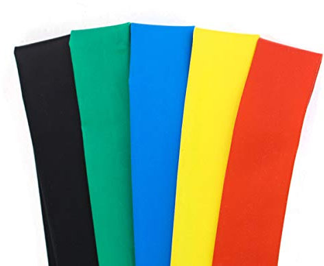 CABINE 20 Meters Heat Shrink Tube 2/1 Ratio Electrical Heatshrink Tubing, Sleeving Cable Wrap Inside Dia 8/10Mm/Yellow/inside Dia 10Mm