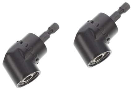 Artibetter 2stücke Eckiger Bohrer Adapter Winkelaufsatz Multifunktionales Werkzeug Für Enge Räume Passend Für Elektroschrauber Und Handwerkzeuge Für Einfache Montage Und Vielseitige