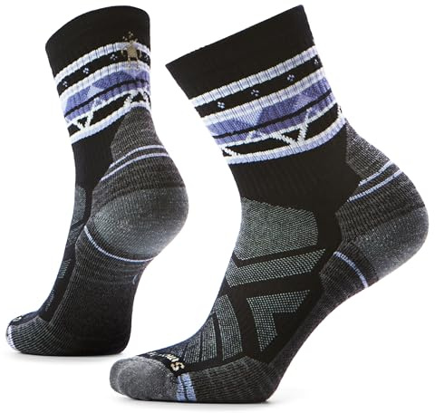 SmartWool Women's Hike Light Cushion Zig Zag Valley Mid Crew Socks