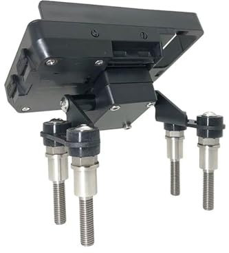 Soporte Teléfono Bici para BMW R1200R 2011 2012 2013 2014 Soporte De Navegación GPS para Teléfono Móvil con Manillar De Motocicleta con Carga USB Soporte Moto Movil(A with USB Charging)