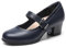 DREAM PAIRS Damen Mary Janes Pumps Chunky High Heel Kleid Schuhe Dicker Absatz Pumps für Damen,Size 41,Marine,DWUMPU2538