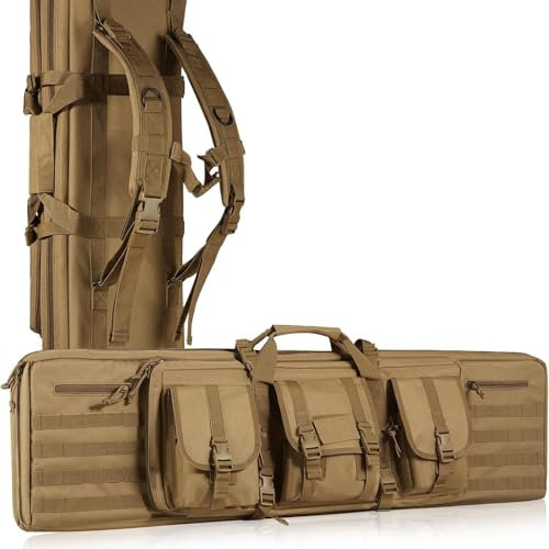 Gewehrtasche,Luftgewehr Tasche,Gewehrkoffer Futteral Langwaffen Fürpistole Gewehr Range Bag Für Jagd Schießstand Schusswaffentransport,Waffentasche Für Langwaffen,Taktische Zubehör A,140cm