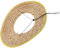 Lurrose Sonnenhut Männer Helm Sonnenblende Schutzhelm-Sonnenschutz Sonnenblende aus Stroh Helmvisier hart BAU Hut Abdeckung Schutzhelm Sonnenschutz Light Brown Zufällige Farbe