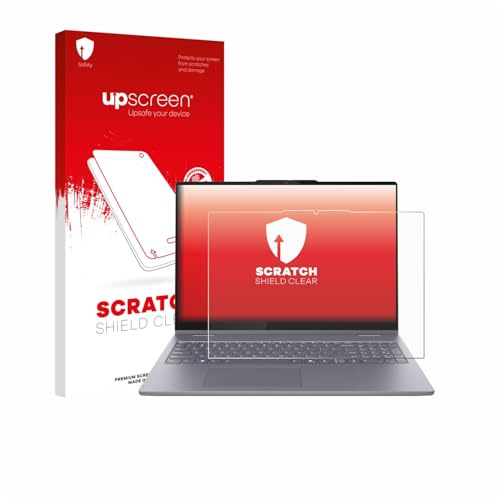 upscreen Schutzfolie für Lenovo IdeaPad 5 2-in-1 14AKP10 | Transparenter Displayschutz Made in Germany Kristall-Klar Kratzschutz Anti-Fingerprint