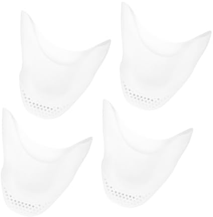2 Paar Zehenschützer aus Silikon Elastische Zehenüberzüge Waschbar Tragbares Zehenaccessoire für Damen