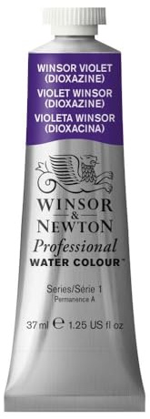 Winsor & Newton Professional Watercolor, 37ml Tube, Winsor Violet Dioxazine