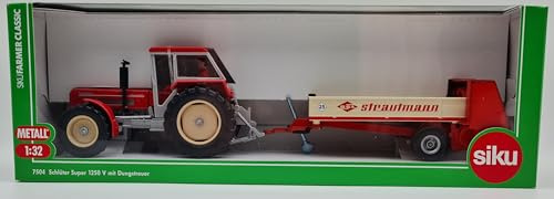 Siku 7504 Schlüter Super 1250 V m. Dungstreuer limitiertes Exclusivmodell