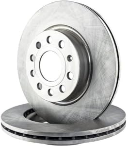 Bosch BD734 Brake Disc Set - 283 mm - Front Axle - 1 Set of 2 Discs | Vented Discs - ECE-R90 Certified - Good Cooling, Reliable Braking, Corrosion Protection