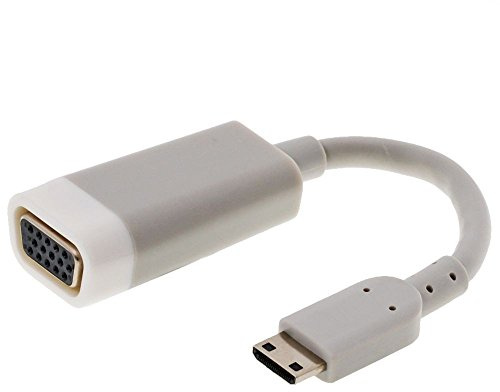 DELOCK Adapterkabel mini HDMI-C St > VGA Buchse (screwless)