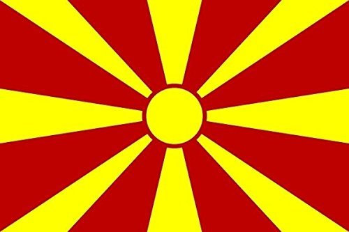U24 Fahne Flagge Mazedonien 60 x 90 cm