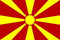 U24 Fahne Flagge Mazedonien 60 x 90 cm