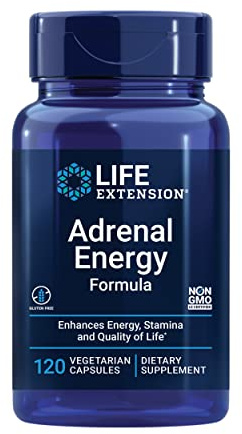 Life Extension Adrenal Energy Formula, 120 Capsules