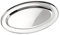 Royal Norfolk 7972030 Piatto Portata Inox Oval, 30 cm, R, Acciaio