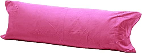 Ridas Bolster Pillowcases 100% Polycotton Blend product 6 Feet (72), Fuchsia