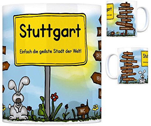 trendaffe Stuttgart - Einfach die geilste Stadt der Welt Kaffeebecher