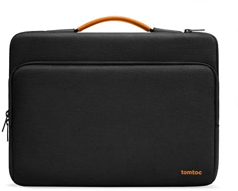 tomtoc 360° Tasche Hülle für 2024 13,5 Zoll Microsoft Surface Laptop 6/5/4, Surface Book, 14,4 Laptop Studio, Laptoptasche Sleeve Passt 14 ASUS ZenBook, 14 Lenovo IdeaPad, 14 Acer Swift 1/3