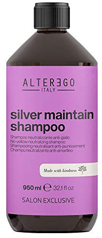 ALTER EGO Italy Arganikare Day Therapy Miracle Color Silver Maintain Shampoo 950 ml