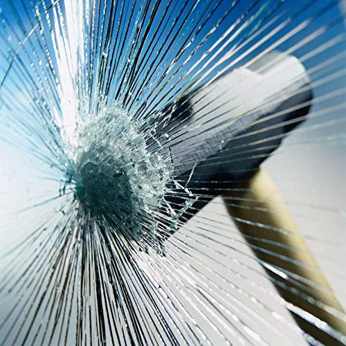 Fenster Splitterschutz Folie - AWKAQUN Sicherheitsfolie Splitterschutzfolie Einbruchschutzfolie Fensterfolie Folie (76cm*5m)