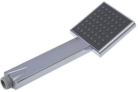 Uteruik Duschkopf – Universal quadratischer Duschkopf, Handbrause, Chrom, thermostatisch, Badezimmer, 1 Stück (bn-#9)
