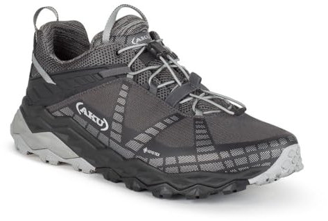 AKU Unisex FLYROCK GTX Black/Silver UK-10 Water Shoe, 44.5 EU