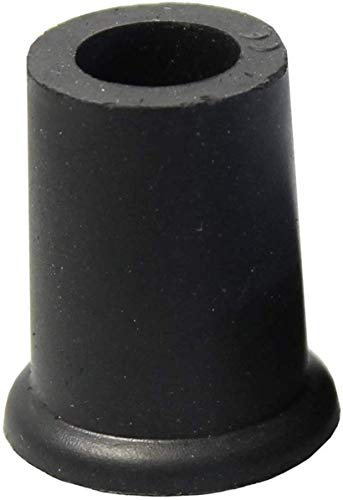 Gummipuffer schwarz für Gehstöcke 8-22mm, Gehstockgummi, Stockkapsel, Gummikappe (14mm)