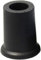 Gummipuffer schwarz für Gehstöcke 8-22mm, Gehstockgummi, Stockkapsel, Gummikappe (14mm)