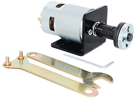 CHANCS Micro 775 Serie 12V/24V DC Motor mit Sägeblatt Verbindungsstange mit Sitz Montage Halter Ständer Halterung Schneidemaschine