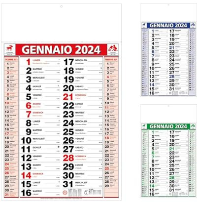 Calendario 2024 da muro olandese personalizzabile Medio, Personalizzabili, Stampa con il tuo Logo Nome o Slogan Gadget Promozionali Stampa a Colori (100)