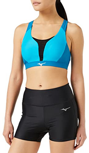 Mizuno Damen Core Kurze Strumpfhose, Black, S