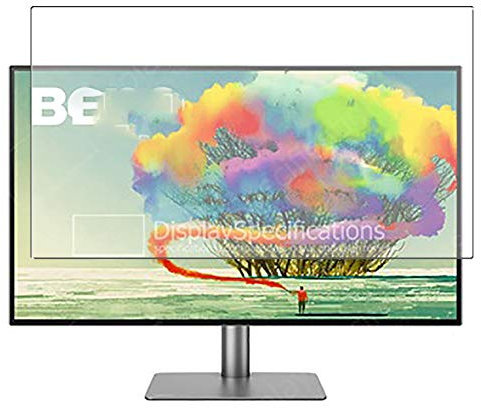 Vaxson 2 Stück Anti Blaulicht Schutzfolie kompatibel mit BenQ PD3220 / PD3220U 31.5 Display Monitor Bluelight folie folien Displayschutzfolie ( nicht Panzer Schutz Glas folie nicht PanzerGlas )