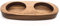 Tablett für Salz- und Pfeffermühle, Gummibaumholz-Tablett, Zubehör für Salz- und Pfeffermühlen (Innendurchmesser 7cm), passend für viele Mühlen und Shaker