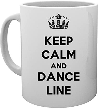 Keep Calm And Dance Line Tasse Mug Cup