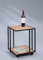 M2 Kollektion Beistelltisch Paris 1 in Artisaneiche, B/H/T = 40x51x40cm