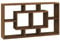 vidaXL Wandregal mit 8 Fächern Bücherregal Hängeregal Wandboard Regal Schweberegal Wohnzimmerregal Wandablage Ausstellungsregal Braun Eichen-Optik