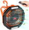 Diealles Shine Ventilateur de Camping, Ventilateur Rechargeable 10400mAh, Ventilateur USB Silencieux avec Lumière LED, Ventilateurs de Table pour Tente Voyage Extérieur