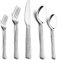 Besteck Set, HaWare 60-teiliges Edelstahl Besteckset mit Messer Gabel Löffel, Essbesteck für 12 Personen, Hammergriff Tafelbesteck für Haus/Party/Hotel/Restaurant, Hochglanzpoliert & Spülmaschinenfest
