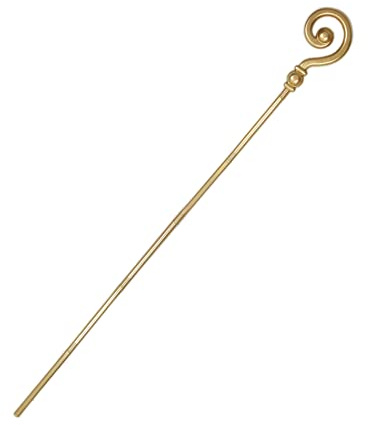 RAPPA Nikolaus Stock/Krücke gold 185 cm