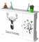 GAESHOW Router Aufbewahrungsbox, Wand WLAN-Router Aufbewahrungsbox, TV Kabel Verstecken Box, Wand WiFi Montierte Rack, Weiß (A)