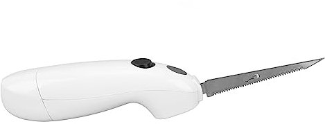 Coltello da Filetto Elettrico in Acciaio Inossidabile Bistecca Portatile Senza Fili per Picnic in Casa Ristorante Risparmio di Tempo Durevole con Pulizia Facile