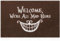 AOAOPQ Funny Door Mat Outdoor Mats for Home Entrance Easy to Clean Heavy Duty Living Room Balcony Back Door Garage High Traffic Areas 45x70 Cm Caffee
