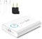 Lavales Bluetooth 5.3 Sender und Empfänger, Aptx HD Dual Link Wireless Audio Adapter für Zuhause, Flugzeug, Sport-Weiß