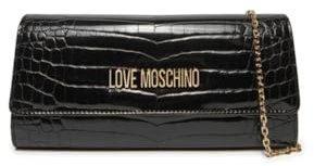 Love Moschino, BORSA A SPALLA Donna, Nero, Taglia unica