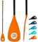 niphean SUP Paddel, Schwimmfähiges Kajak Paddel in 3 oder 4 Abnehmbaren Teilen, Verstellbares Doppelpaddel für SUP (198–218 cm), Robuste Stand up Paddle