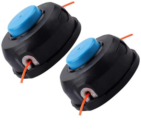 2er-Pack 966674401 T25 Trimmerkopf Ersatz für Husquvarna Unkrautfresser 122L 124L 125L 125C 125L 125LDX 128L 128LD 128R 128RJ 128R 128RJ 223L 223R 322C 323 C 325C 325CX und Husqvarnas 100-200 Serie
