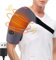 comfheat USB Beheizte Schulterstütze mit Vibrationsmassage für Rotatorenmanschette Schmerzlinderung, Gefrorene Schultern, Gelenkschmerzen, Einstellbares Schultermassagegerät Männer Frauen