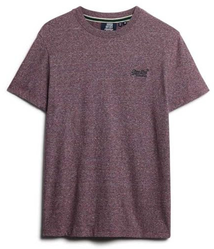 Superdry, T.Shirt Essential Logo EMB tee, M1011245A, Mid Pine Green Grit, S, Man, Adult