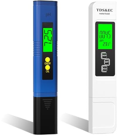 RUNBO pH Messgerät Wasser 4 in 1 - pH Wert Messgerät für TDS/EC/Temperatur, Digital Wasserqualität Tester